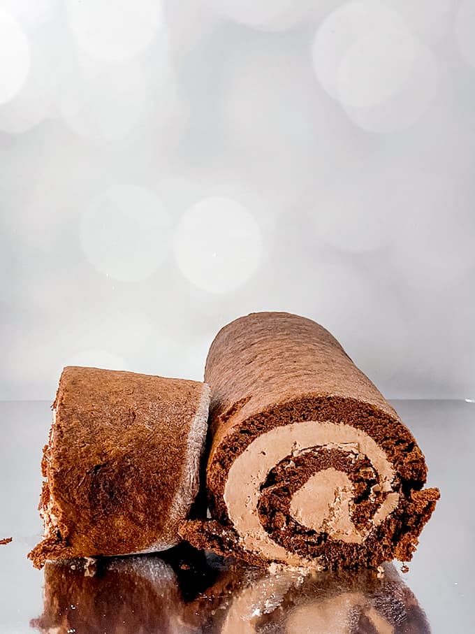 Yule Log Cake (Bûche de Noël)