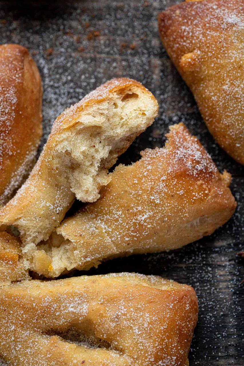 Orange & Anise Snowflake Bread (Vegan Gibassier)