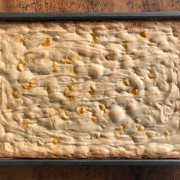Pumpkin Spice Blondie Cookie Bars